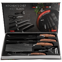 Conjunto de facas de cozinha com 6 peças — Utilidades para revenda
